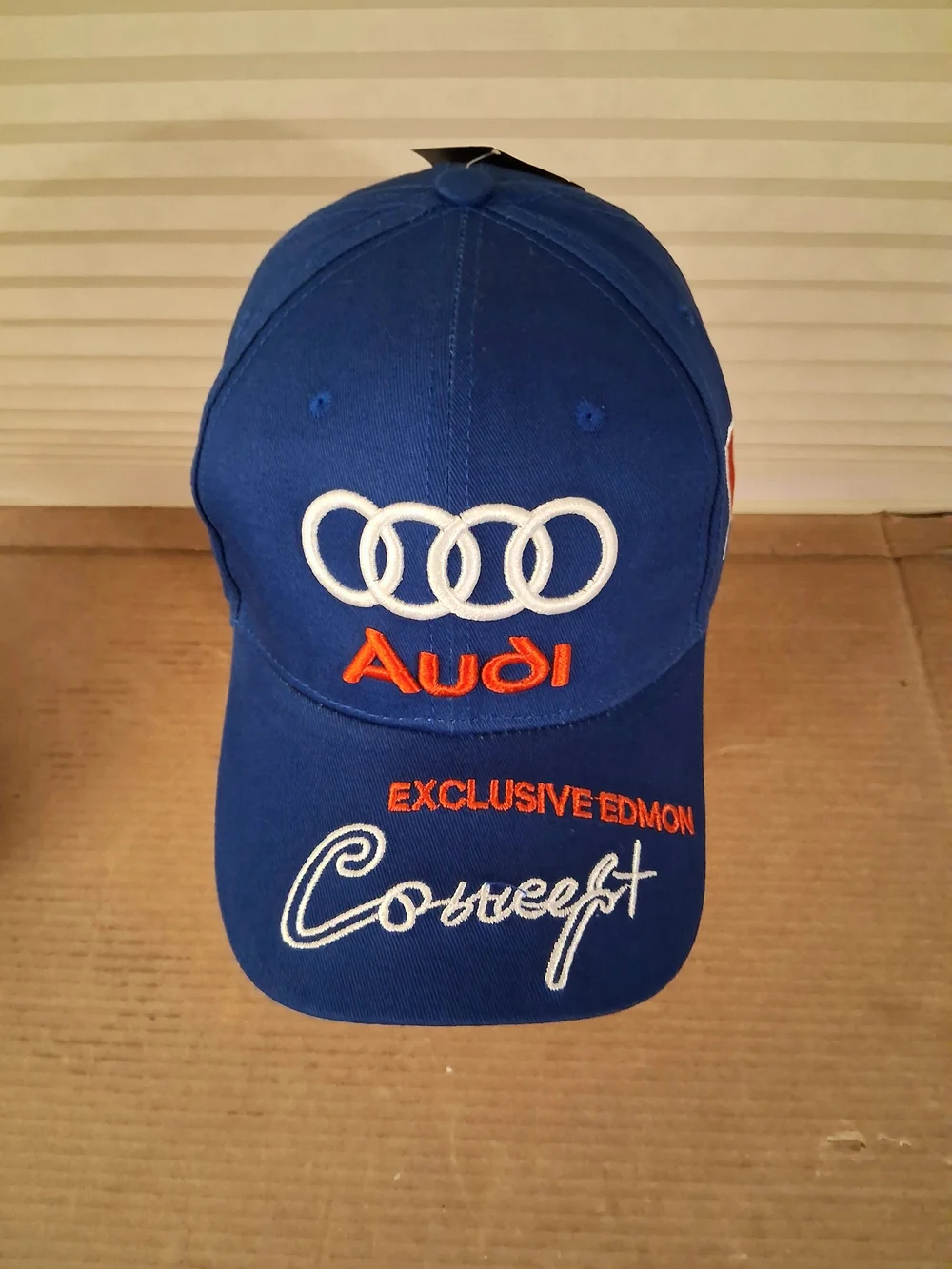 Audi F1 Racing Blue Baseball Cap Adult-Adjustsble-Embroidered - Picture 2 of 6